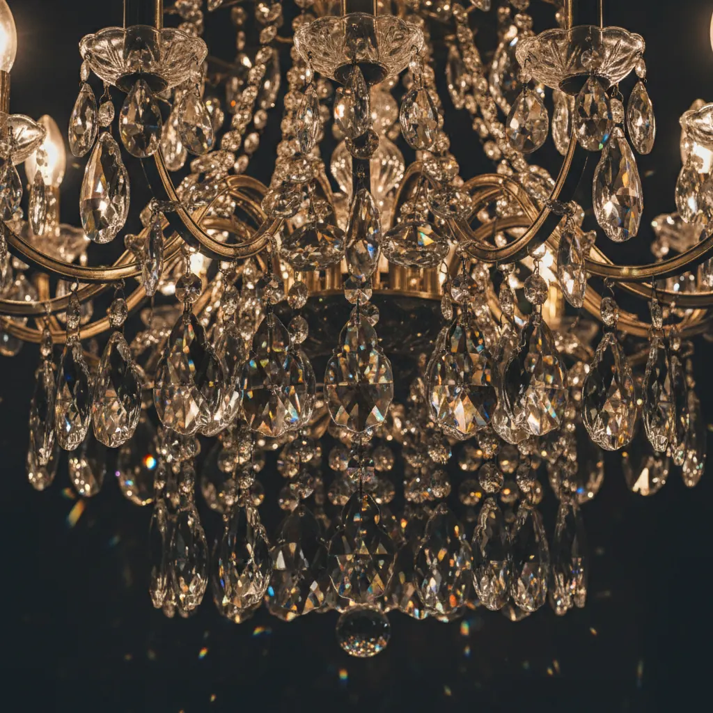 Crystal chandelier style